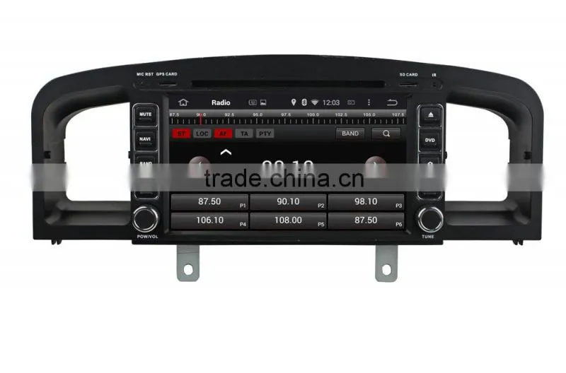 factory customize quad core Android 4.4 touch screen navigation car dvd mp3 player for 620