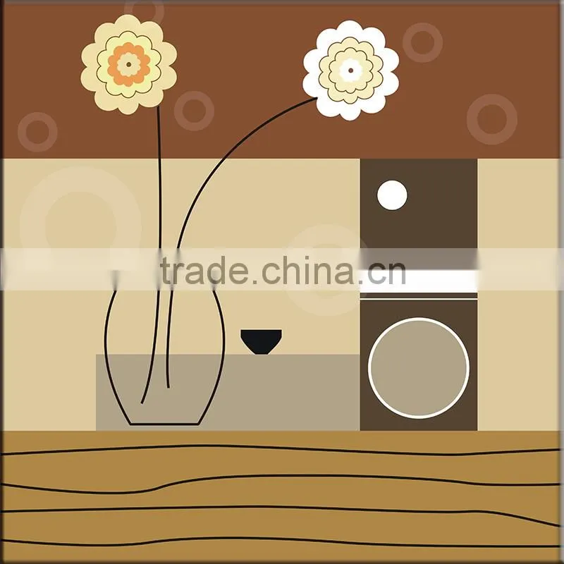 abstract flowers canvas art gifts&calligraphy B-409