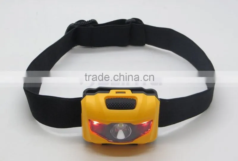 AAA Battery Car Headlamp LED Portable Blue Headlight