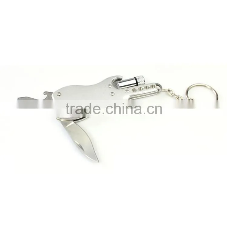 Gita shape muti-functional gift knife