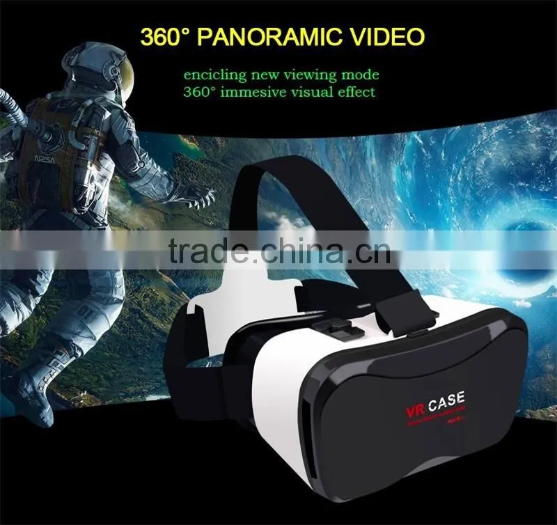 new products 2016 innovative product vr glasses virtual reality VR Case 5 plus is popular and best selling