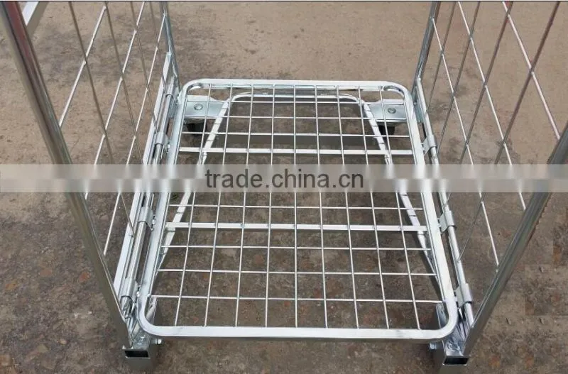 2 Sided nestable A Frame Roll Container