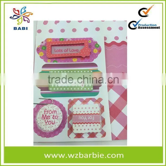 DIY Birthday Gift ACCESSORY With Sticker And Ribbon Craft Sets