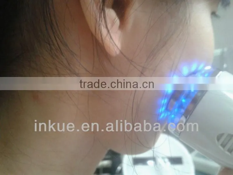 Best quality mini face tightening cold hammer with blue light for skin rejuvenation