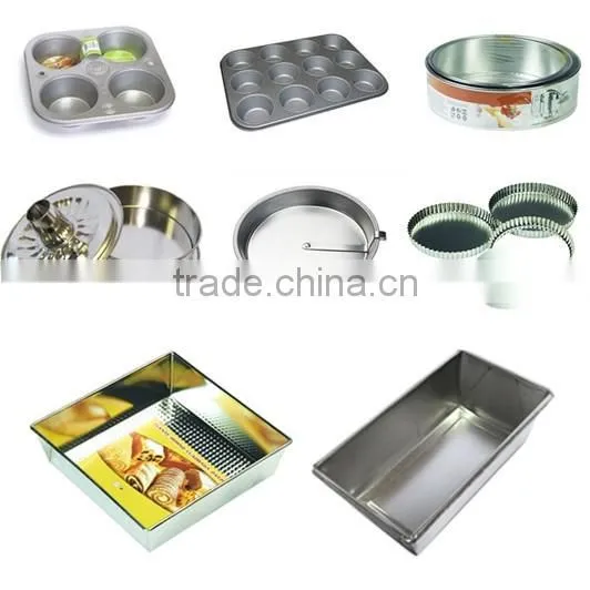 Kitchen bakeware tube cake pan metal tin baking mold for cake