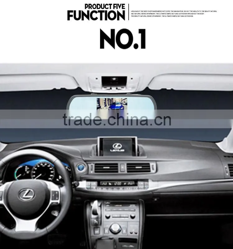 5inch High brightness 1080p lcd car monitor for Van/RV
