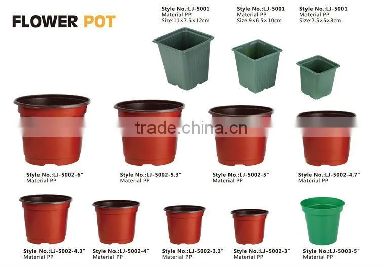 plastic flower pot