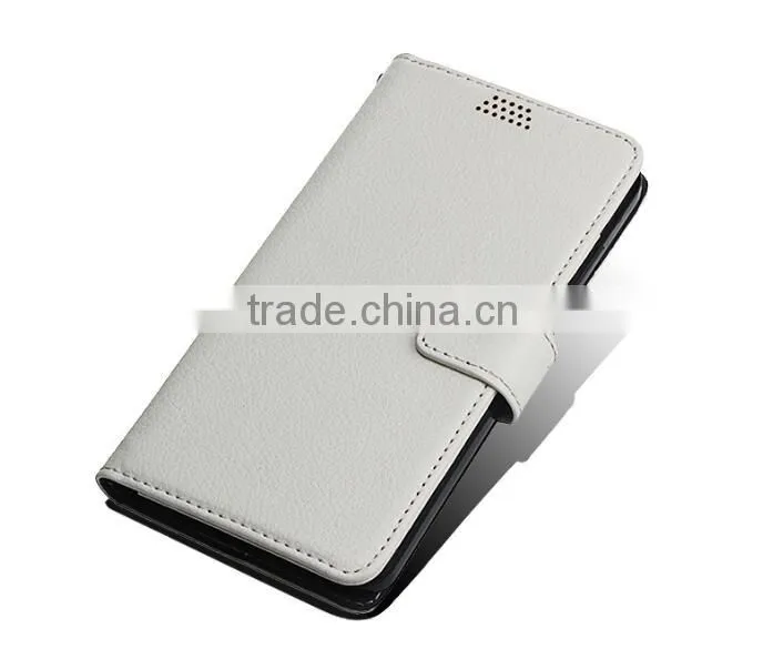 Luxury Litchi Grain Case for NOKIA 650 PU Leather Wallet Cover with Card Holder Stand Case TB-0096