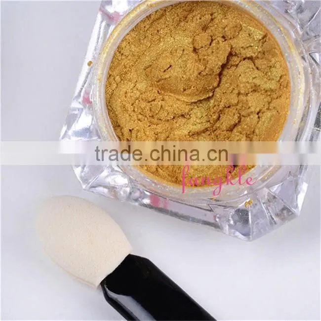 2016 hotselling nail art chrome powder mirrow nail pigment