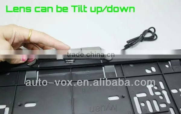 license plate backup camera for car camera for most European vehicles
