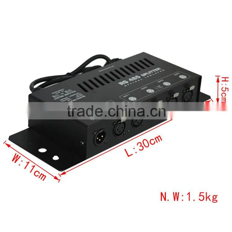 Stage lighting 4 Roads Signal Amplifier controller