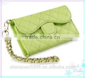 The colorful PU leather mobile phone bag for iphone,girls
