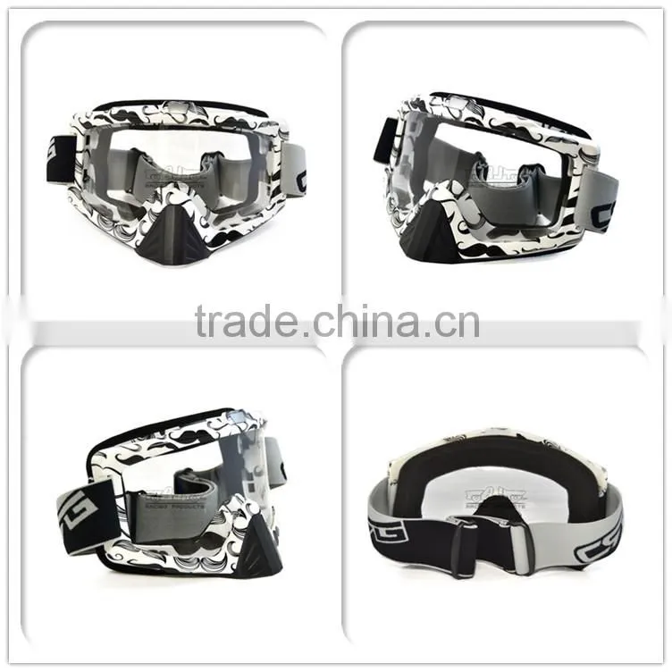BJ-MG-013 New arrival Clear motorcycle motocross goggle