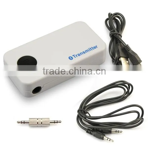 3.5mm Jack Wireless Bluetooth Stereo Audio Music Transmitter for TV DVD Video Media Player