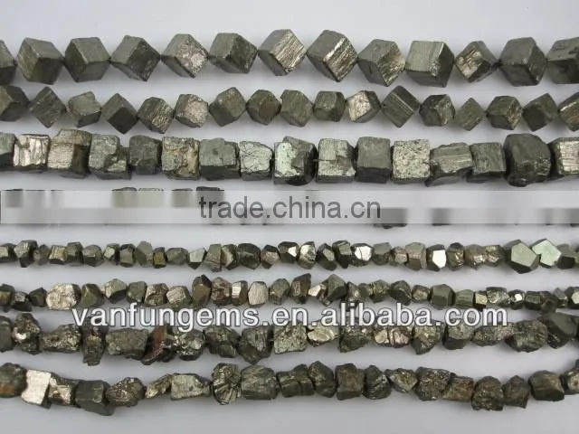 Natural gemstone pyrite rough nugget 1206