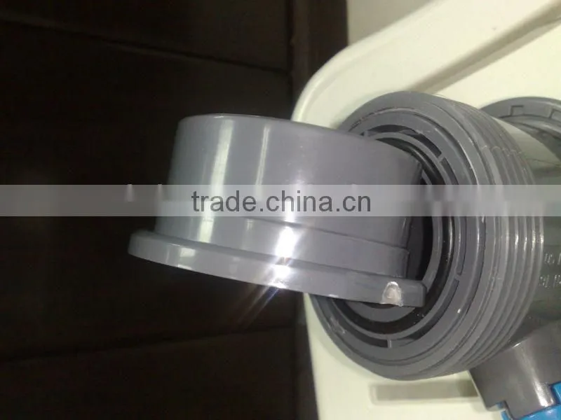 plastic UPVC threaded valve connector
