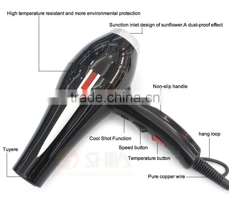electric motor ac hair styler wholesale hair blow dryer price infared laser