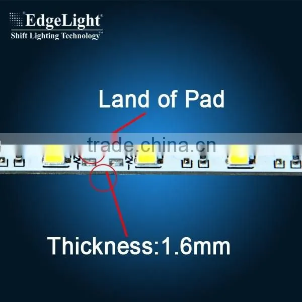 Edgelight ALS-12V-1W4-3014-6-590-96 12V High brightness Alunimum Led strip