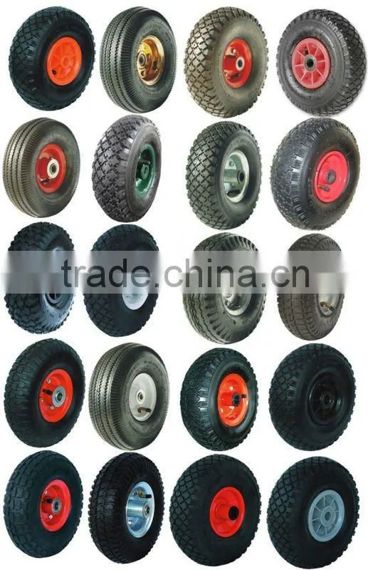 Wheelbarrow Rubber Wheel 8 inch (PR2601-1)