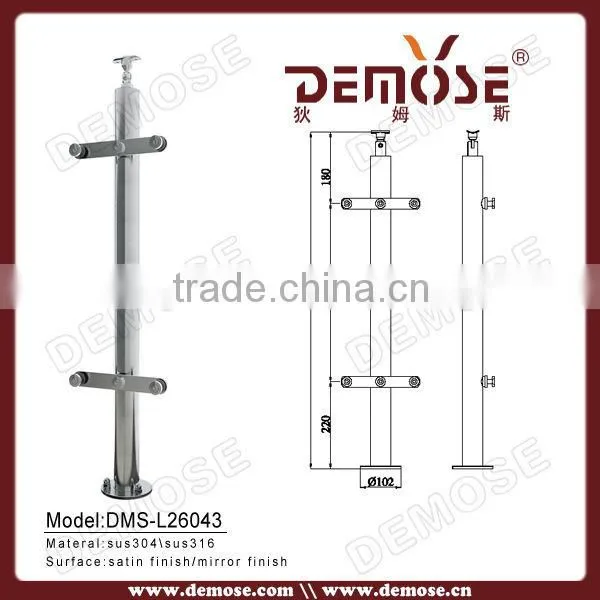 Metal stair rail post/pole for sale