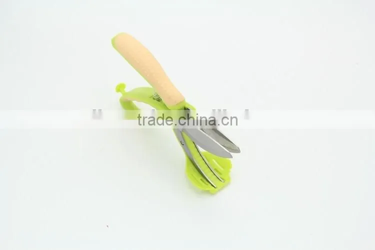 vegetable salad scissors tomato cutter hot sell Kitchen scissors