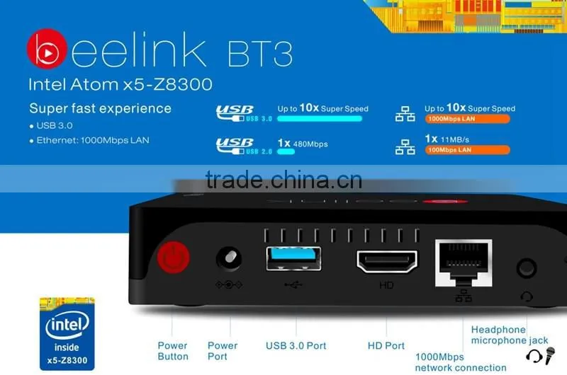 Support Window 10 Beelink bt3 star tv box