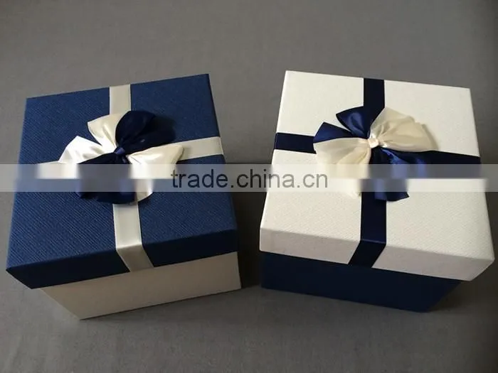 Senior mercerized satin sponge cover square valentine's day gift box gift box wholesale