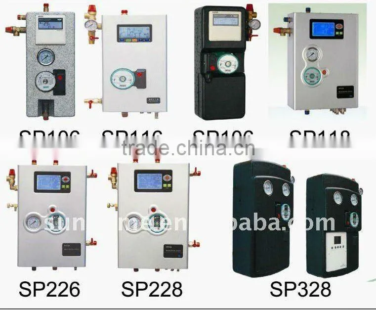 Heat pipe collector Split Pressurized solar water heater for home heating system