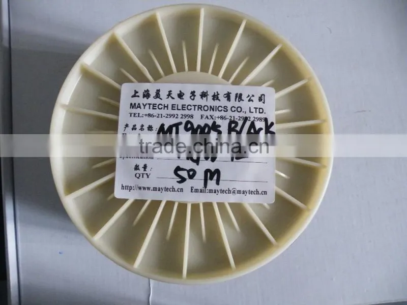 Maytech connector electric wire Power Silicon AWG6 Black Wire