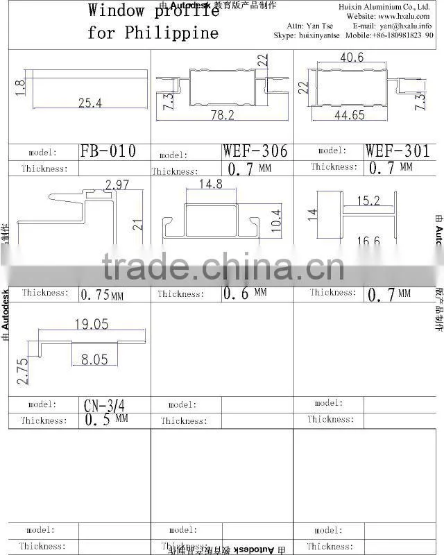 Aluminum Extrusion Suppliers Aluminium Profil Alu Profile Shop Alumini