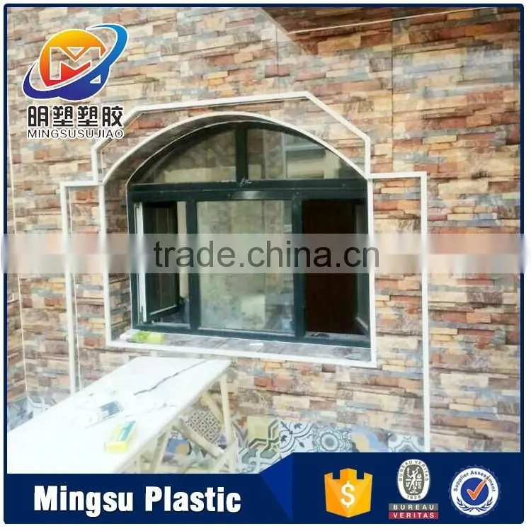 lightweight PVC wall panel materials for indoor and outdoor decoration