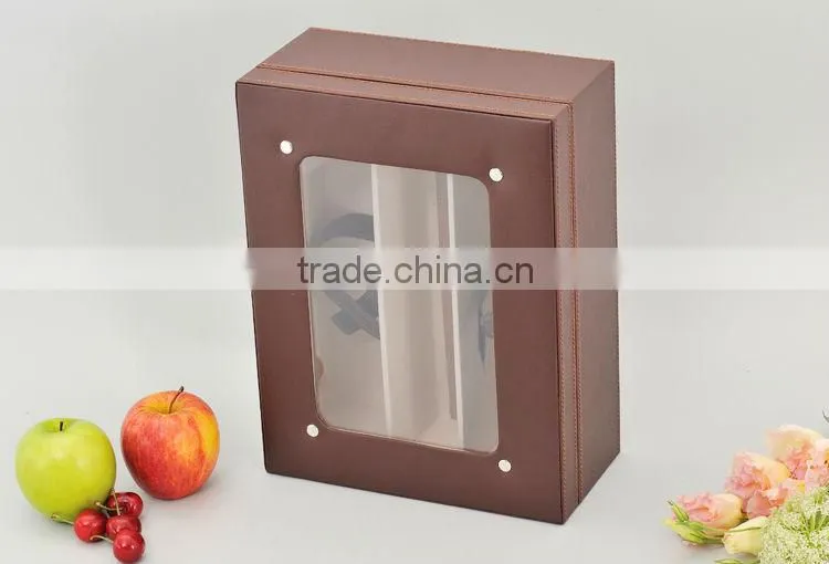 Red wine in a boxes