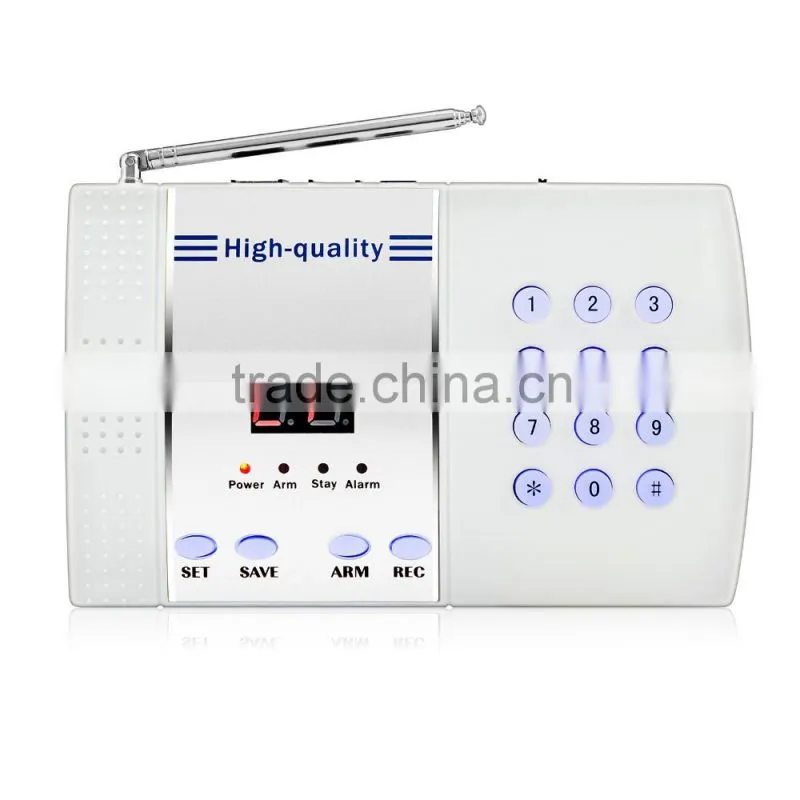 Functional Accessories Combination for Auto-Dial Wireless Defense Zones PSTN Home Security Anti- Theft Alarm System