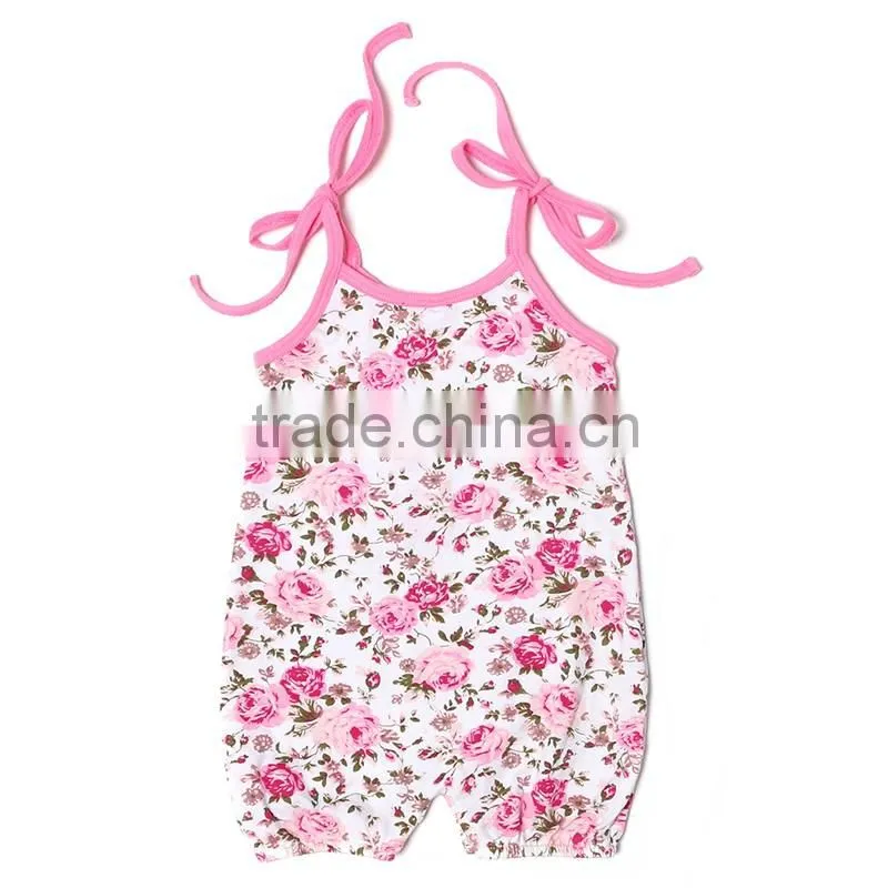 2016 Ningbo C hina Kaiya 100%Cotton Wholesale Outdoor Printed Baby Jumpsuits