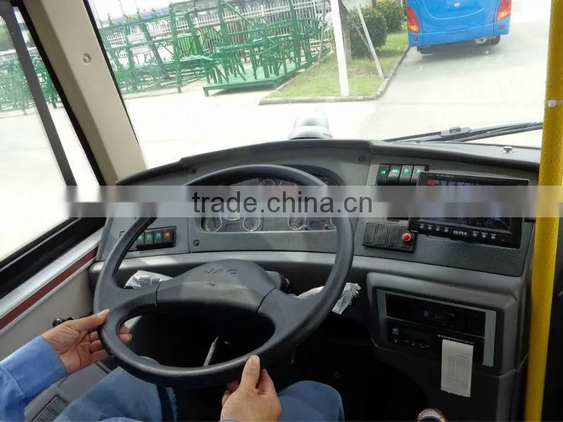 Cheap price of new bus 27 seats 7.3m passenger mini bus