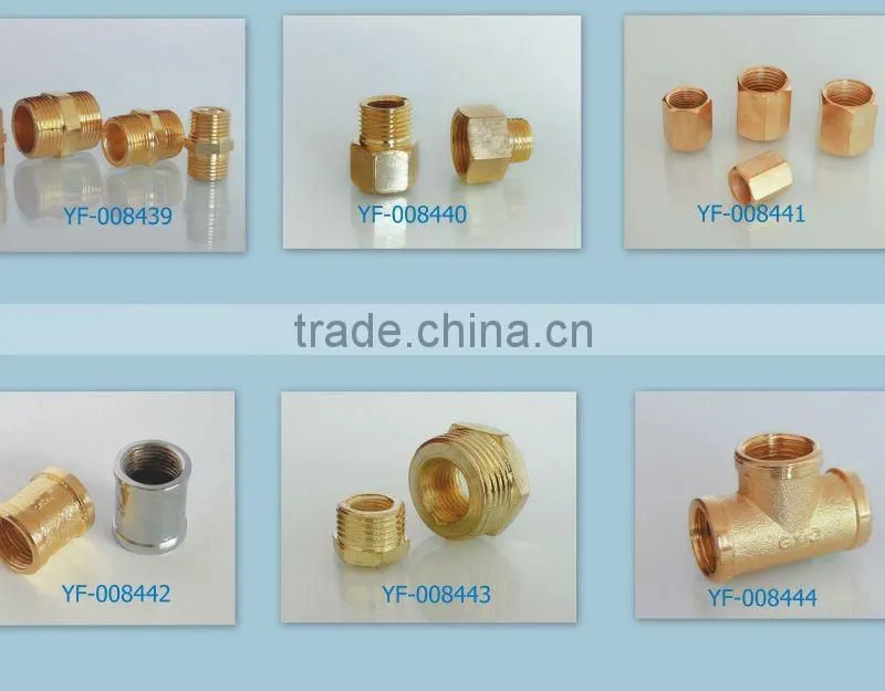 Iron female tee for pneumatic fittings