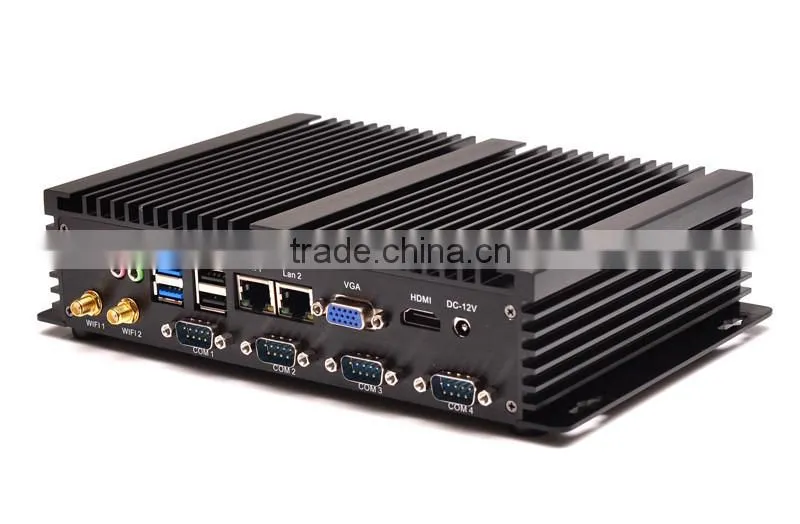 Fanless mini computer station pc 32bit Color Depth thin client XCY X26-1037G support all kinds of HD movies