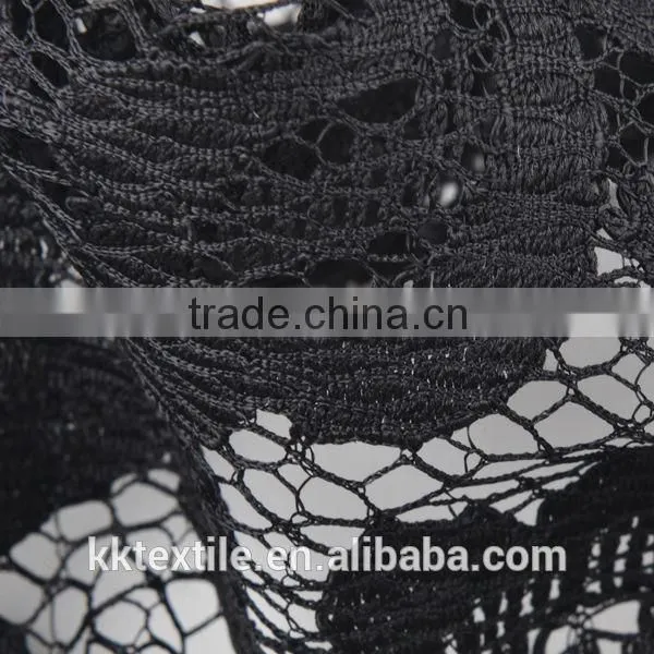 New arrival China supplier 60% cotton 40% chinlon guipure lace fabric