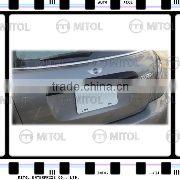 REAR TRUNK LID COVER For Mini Cooper R56 07-on Gloss Black ABS Cover