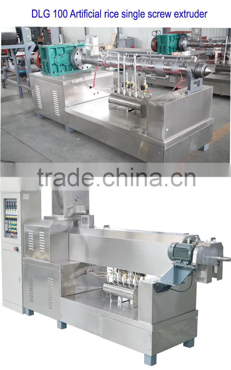 organotrophic rice extruder Instant rice machine