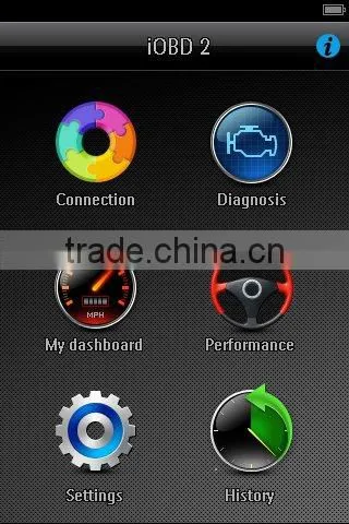 Update online Xtool iOBD2 OBDII Bluetooth EOBD Scanner Diagnostic Tool for Android/ios New Original