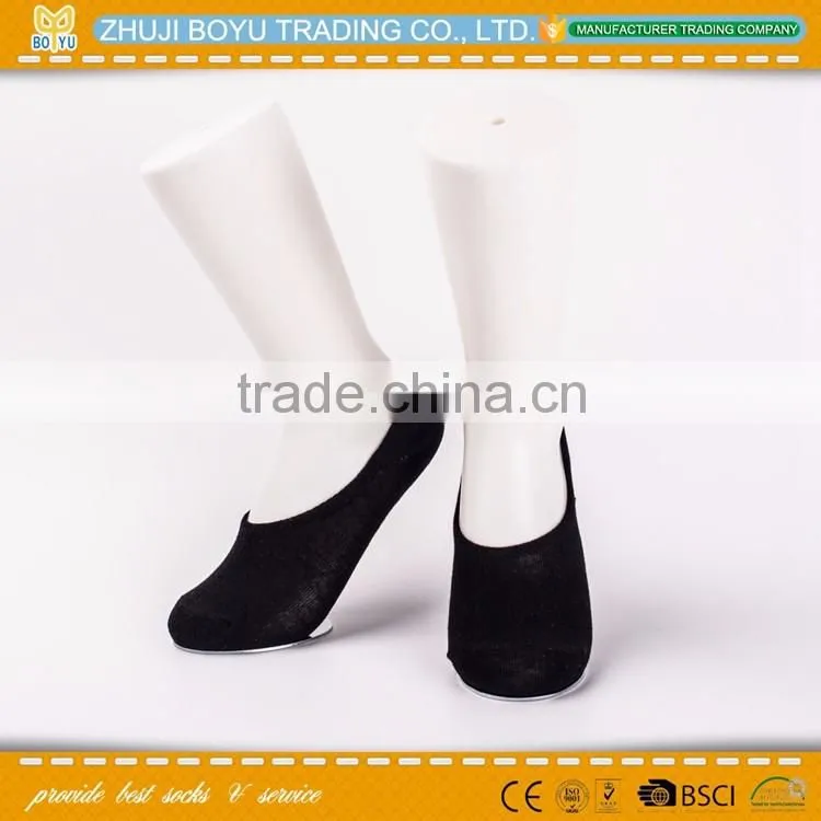 BY-161401High-quality lady cotton socks Adult Soft Invisibility boat Sock Ship Socks