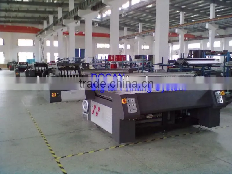Docan road sign flatbed printer building index printing machine