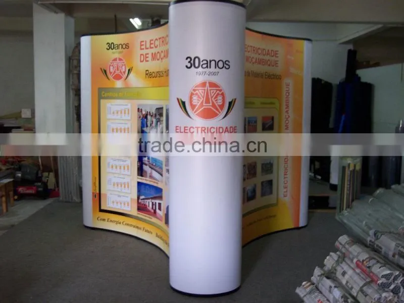 Magnetic Exihibition Advertising Printed Aluminum Pop Up Display