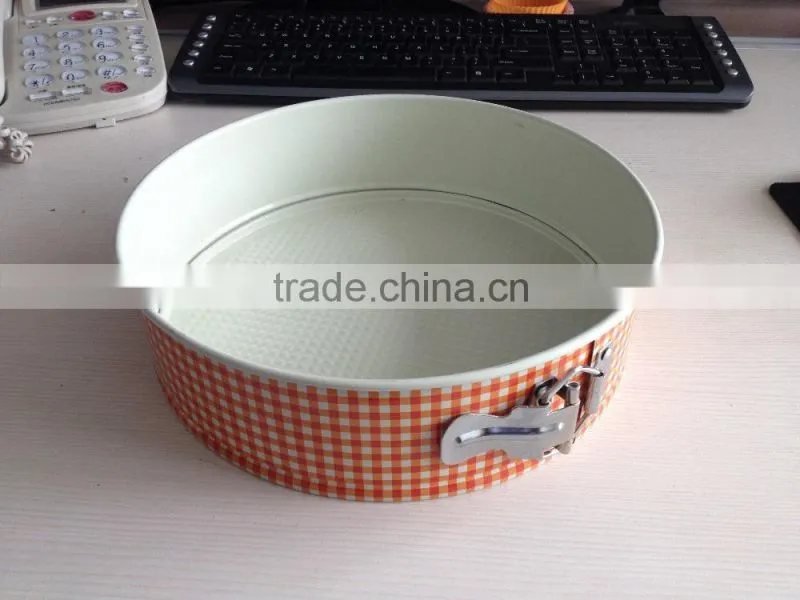 2015 new item springform pan Decal cake mould