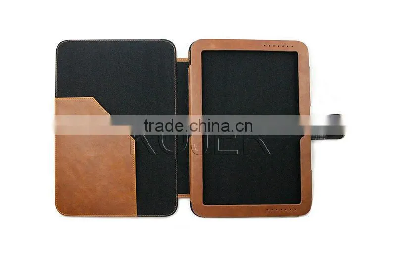 Tablet Leather Case for Samsung, Made of PU