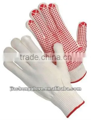 Bleached string Knit Glove