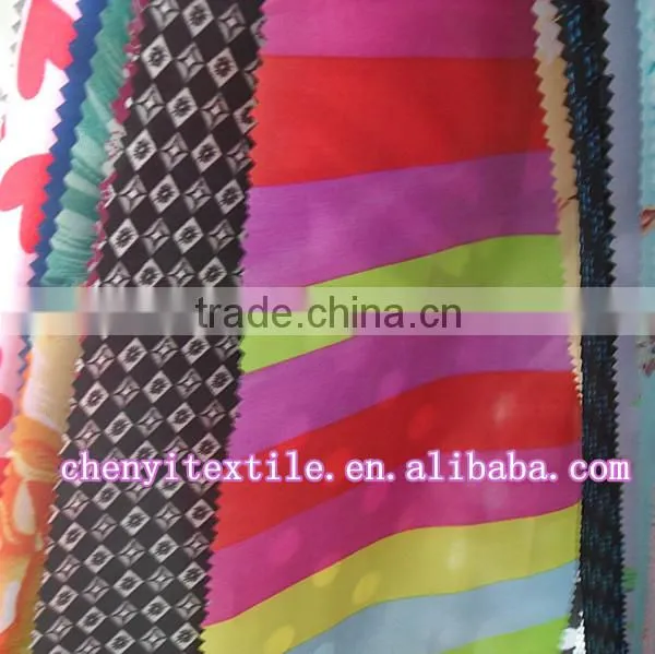 Export best Polyester taffeta 2014 fashion printed fabrics