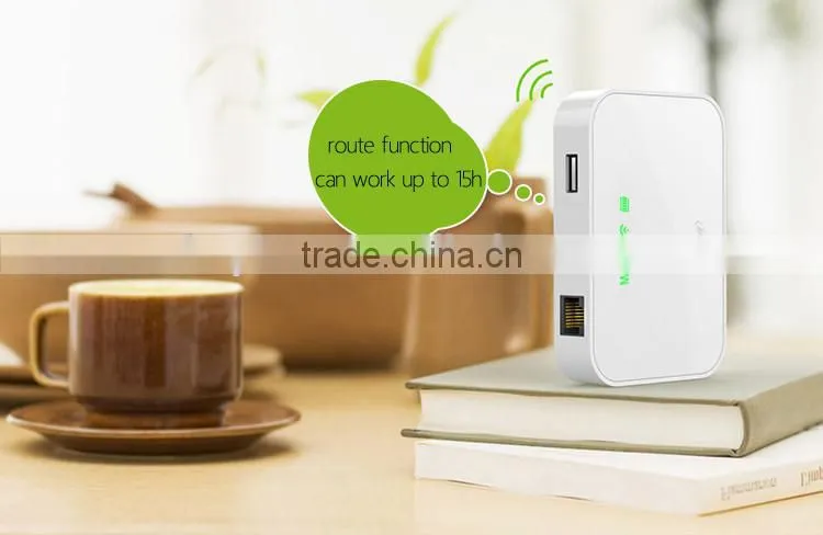 multi-function 5200mah NFC connect power bank 3g wifi router with sim card slot