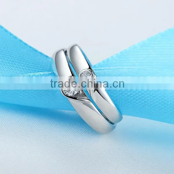 925 silver fashion accessories wholesale made with Chinese 3A zircon